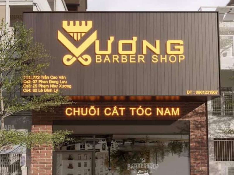 Mẫu 1 Bảng Hiệu Barber Shop