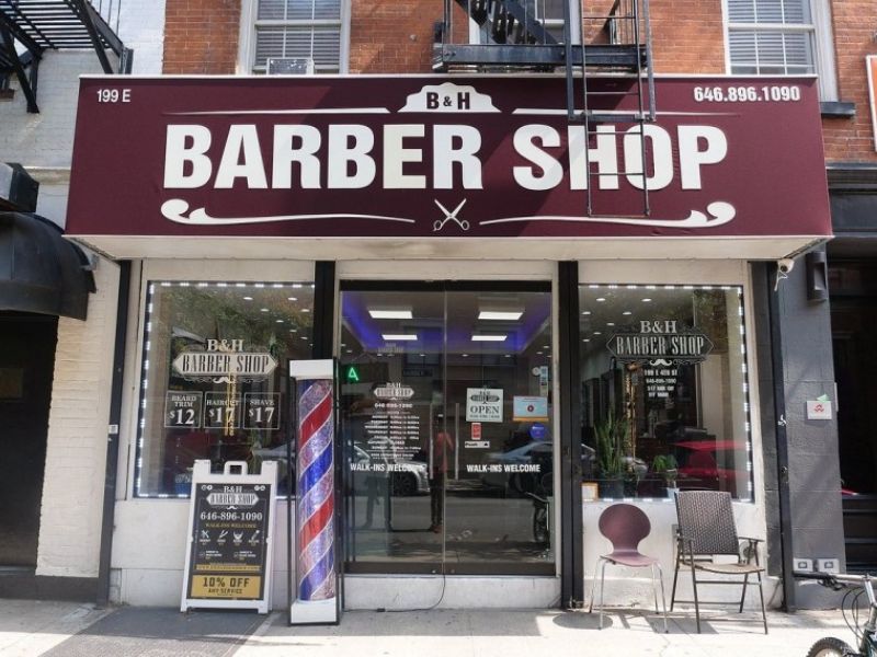 Mẫu 10 Bảng Hiệu Barber Shop
