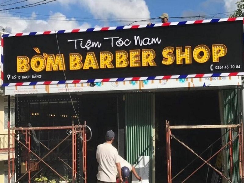 Mẫu 2 Bảng Hiệu Barber Shop